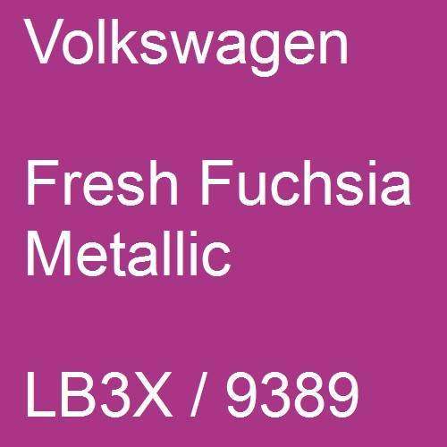 Volkswagen, Fresh Fuchsia Metallic, LB3X / 9389.